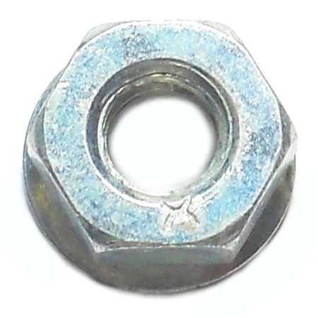 Free Spinning Washer Lock Nut, 1/4-20, Steel, Zinc Plated, 50 PK